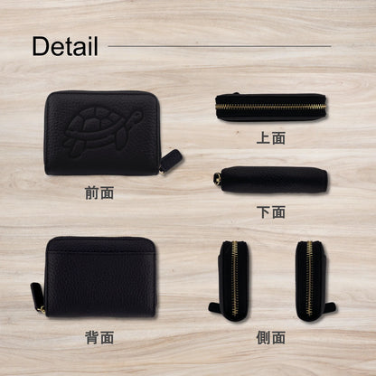 レビュー投稿ページ - Mini Leather Wallet [泳ぐかめ]