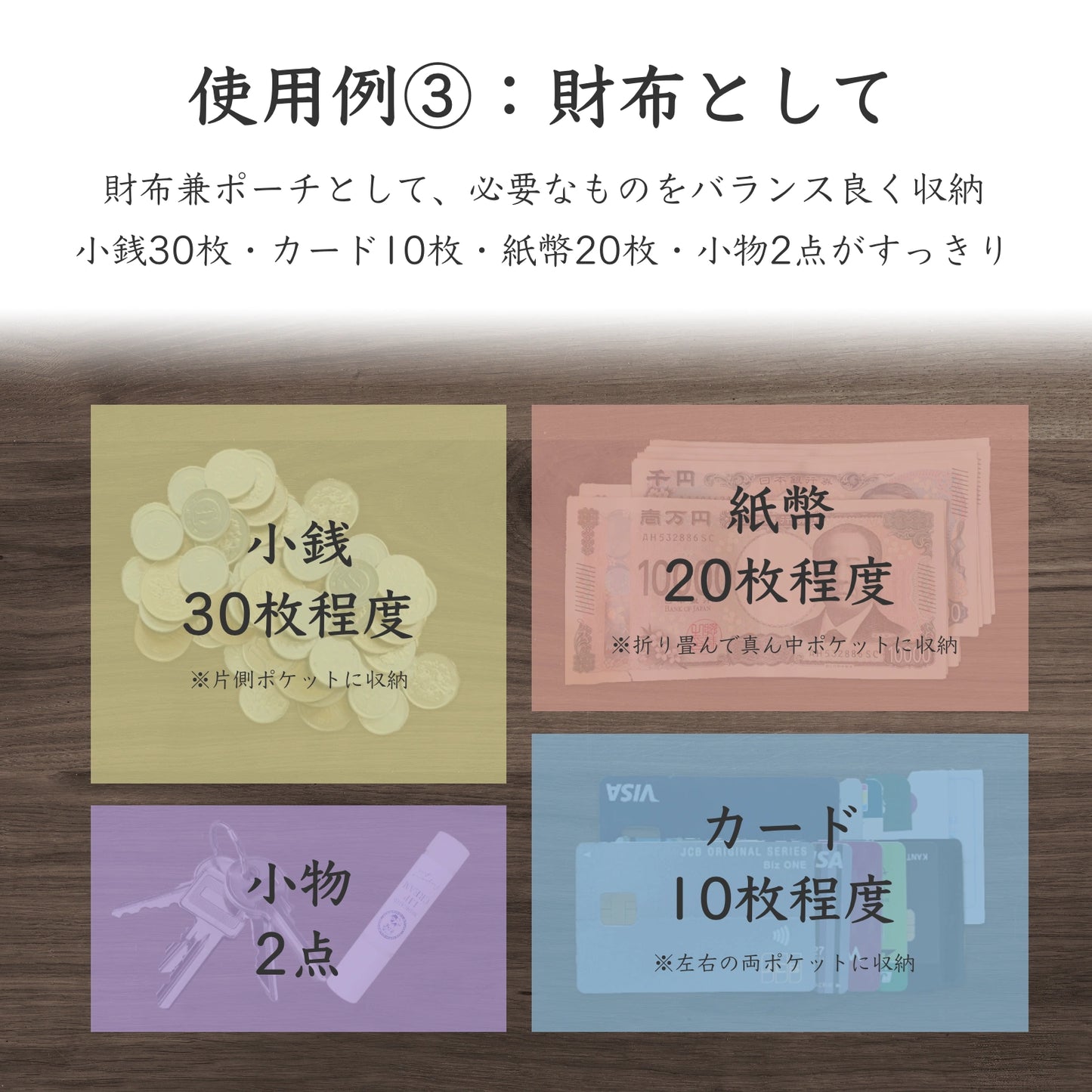 Simple Leather Multi Case “GAMAGUCHI” [オカメインコ]