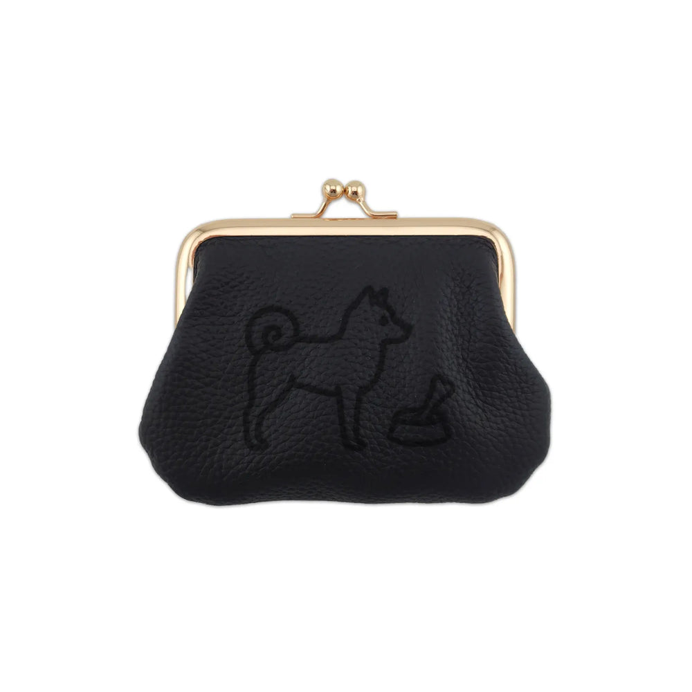 Simple Leather Multi Case “GAMAGUCHI”  [柴犬]