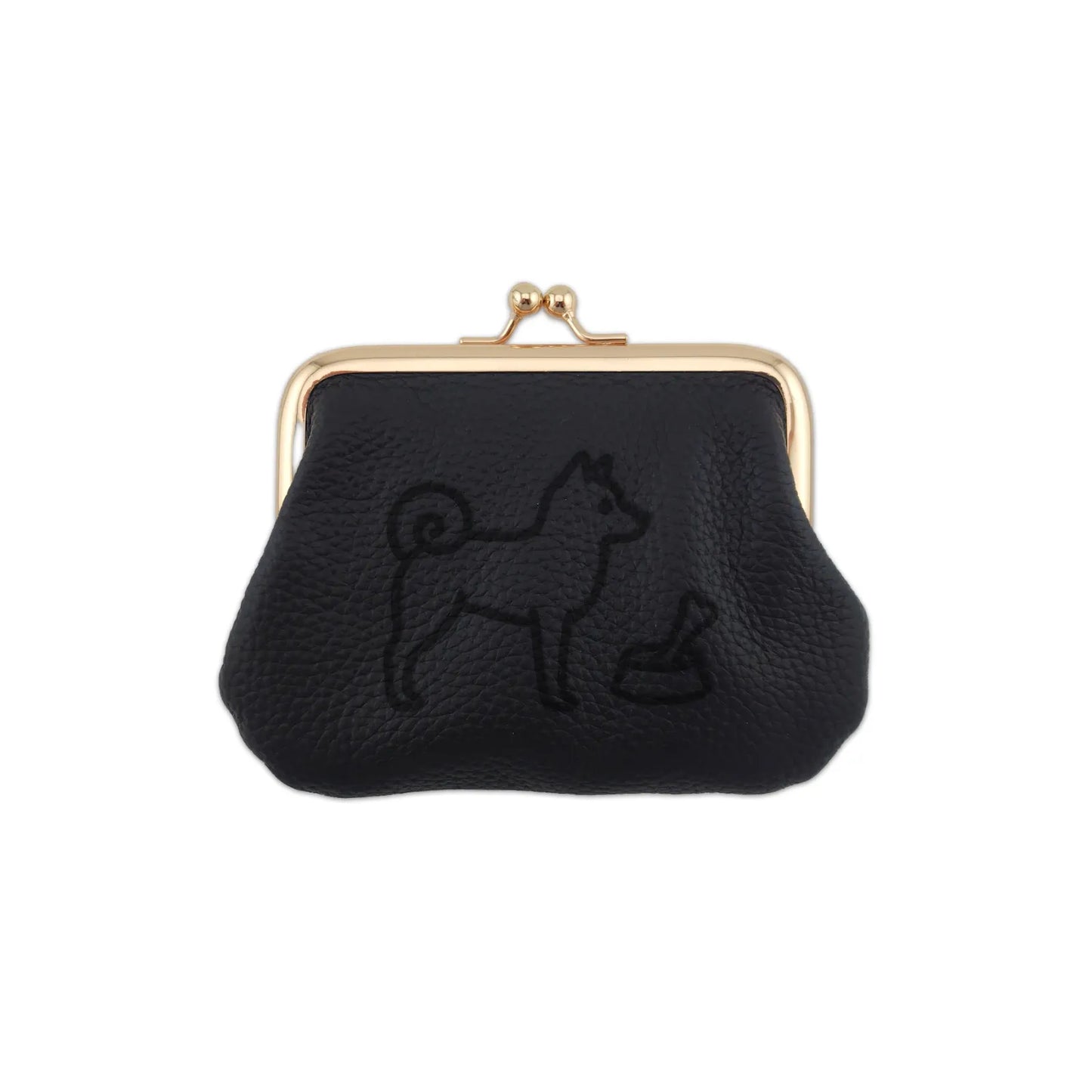 Simple Leather Multi Case “GAMAGUCHI”  [柴犬]