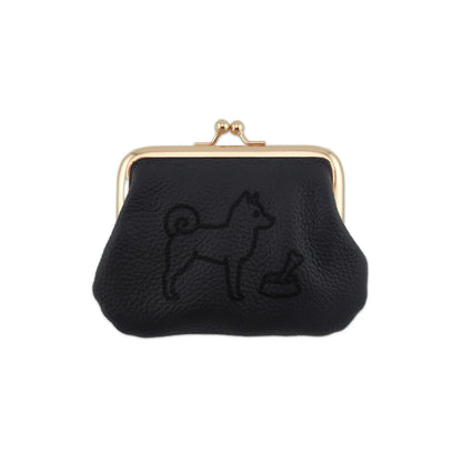 Simple Leather Multi Case “GAMAGUCHI”  [柴犬]