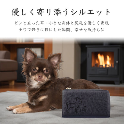 Long Leather Wallet [チワワ]