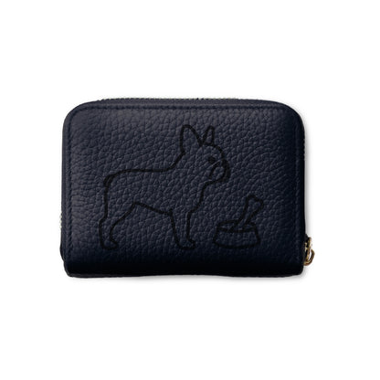 Mini Leather Wallet [フレンチブルドッグ]