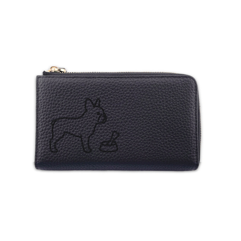 Long Leather Wallet [フレンチブルドッグ]