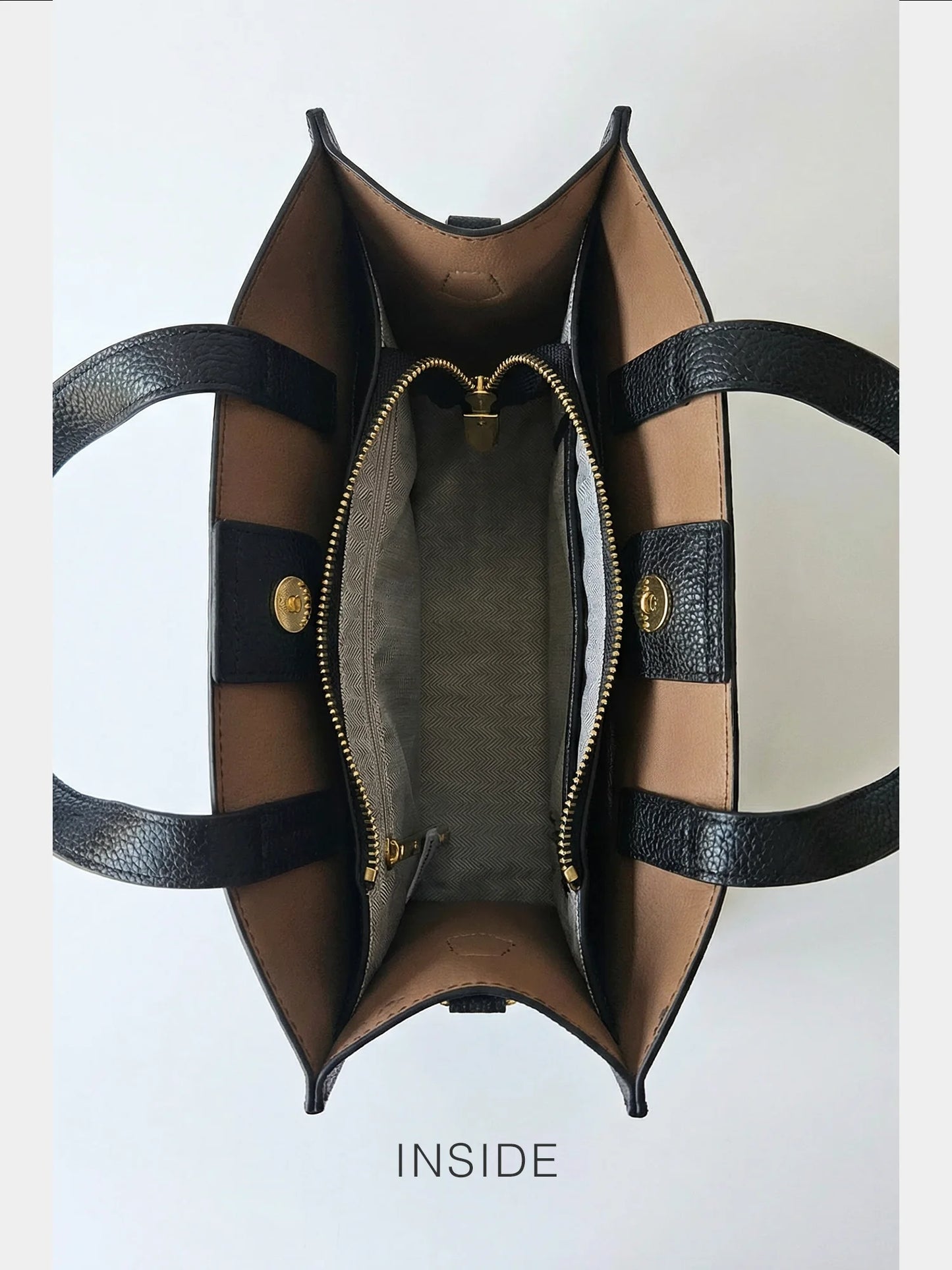 【受注生産】Leather Handbag [フレンチブルドッグ]