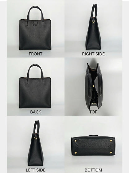 【受注生産】Leather Handbag [ねこ]