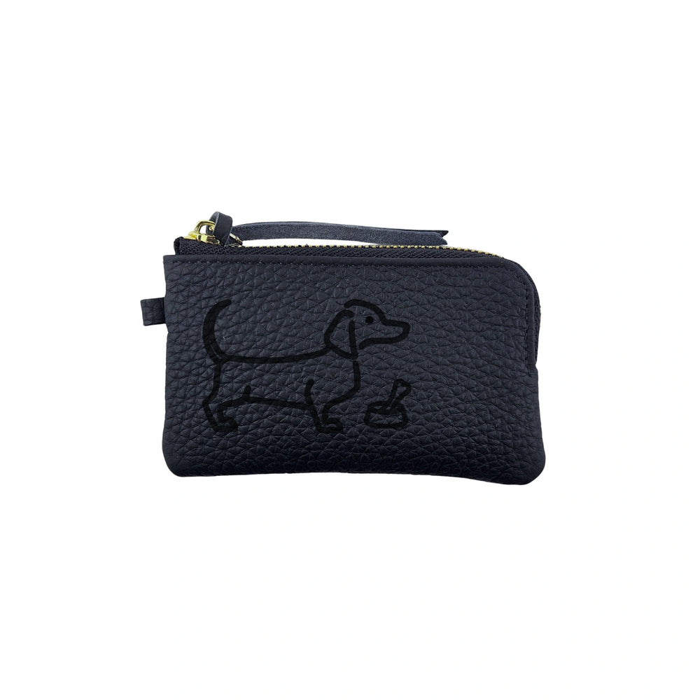 Simple Leather Key Case [ミニチュアダックス]