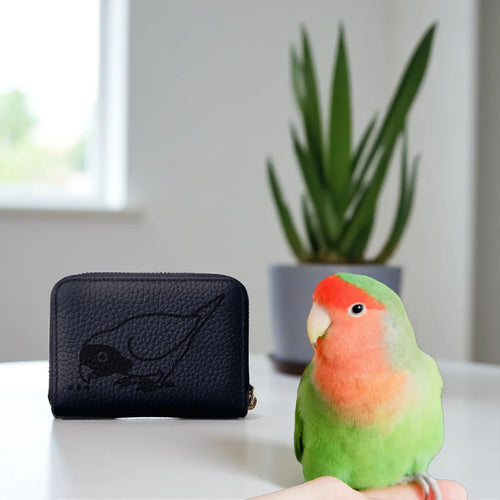 コザクラインコのミニ財布