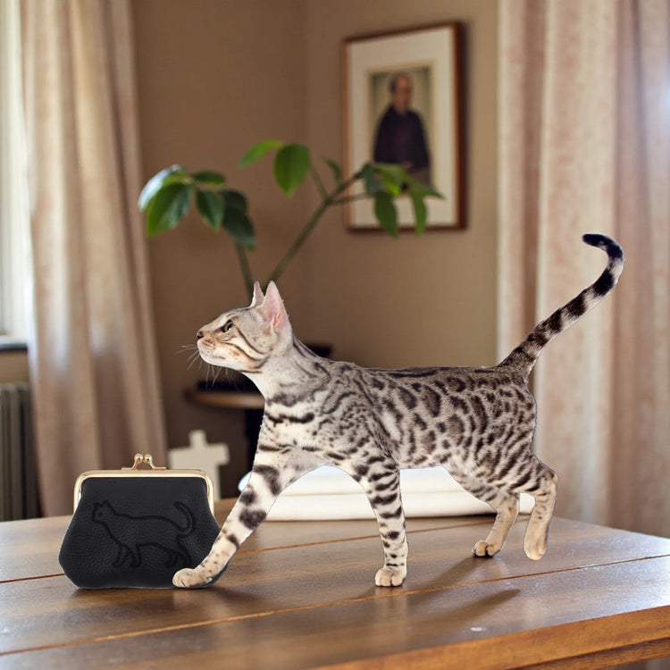 ねこのがま口
