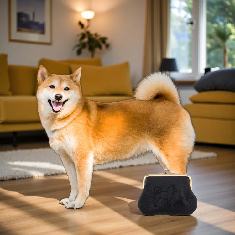 柴犬のがま口