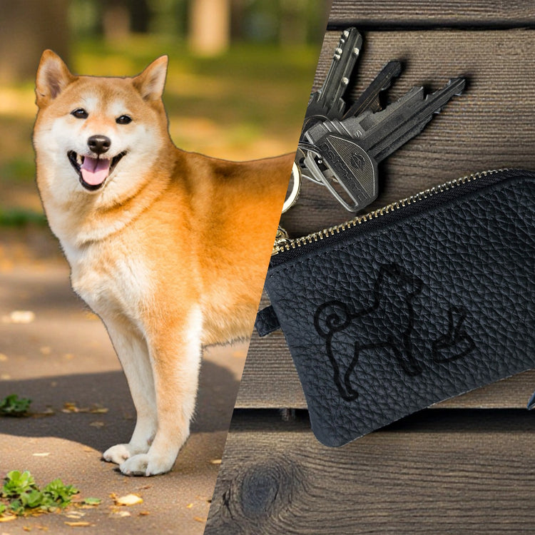 柴犬のキーケース
