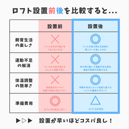 はちゅれちっく ロフト 2階建て ピンク