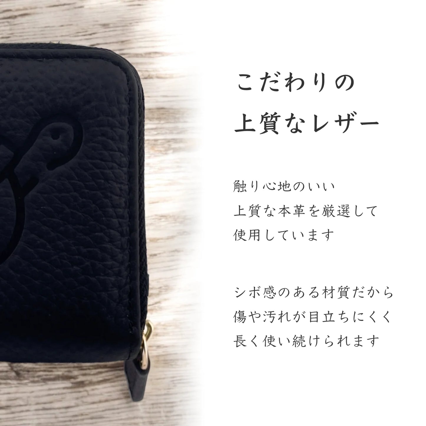 レビュー投稿ページ - Mini Leather Wallet [泳ぐかめ]