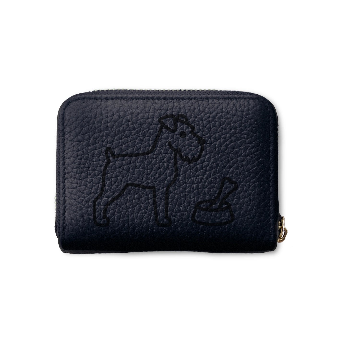Mini Leather Wallet [ミニチュアシュナウザー]