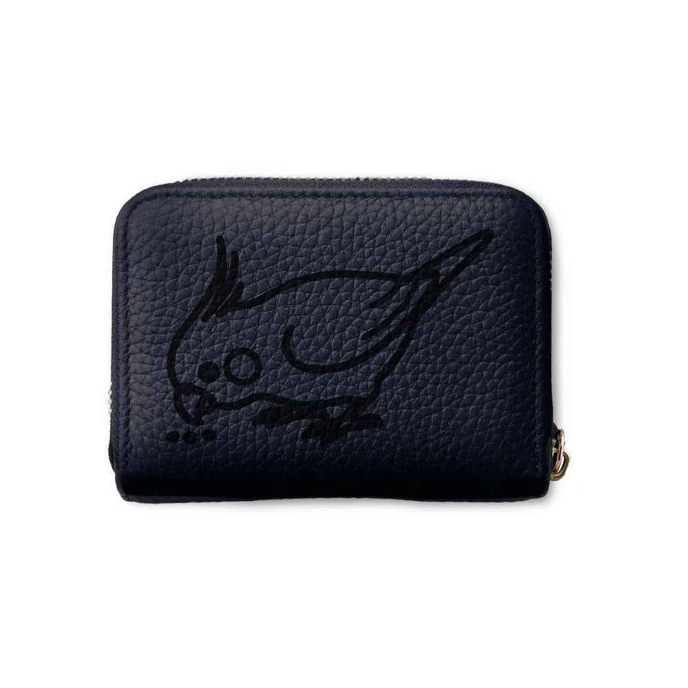 Mini Leather Wallet [オカメインコ]