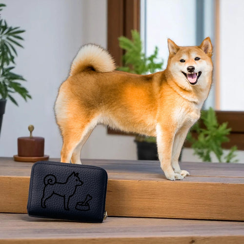 柴犬のミニ財布
