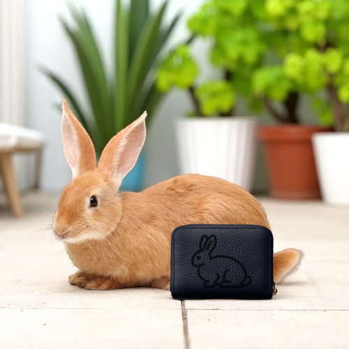 うさぎのミニ財布